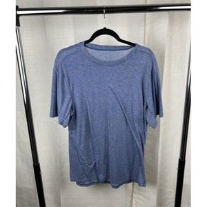 Lululemon Mens Size Medium? Cotton Stretch Basic Short Sleeve Active Tee Shirt